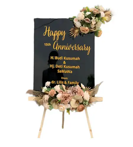 Papan Bunga Akrilik Blawe